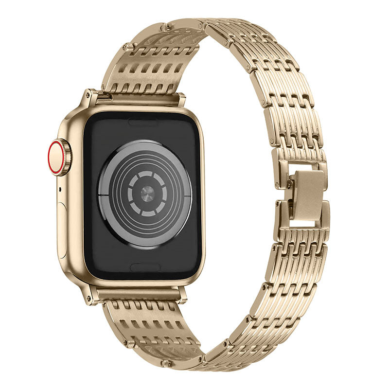 Women Smart Watch Strap Elegant Stainless Steel Watchband with Rhinestone Decorated for Apple Watch Ultra 2 49mm Series 9 45mm SE (2023) 44mm Ultra 49mm Series 8 45mm 7 45mm 6 5 4 SE 44mm SE (2022) 44mm 3 2 1 42mm Women Smart Watch Strap Elegant Stainless Steel Watchband with Rhinestone Decorated for Apple Watch Ultra 2 49mm Series 9 45mm SE (2023) 44mm Ultra 49mm Series 8 45mm 7 45mm 6 5 4 SE 44mm SE (2022) 44mm 3 2 1 42mm